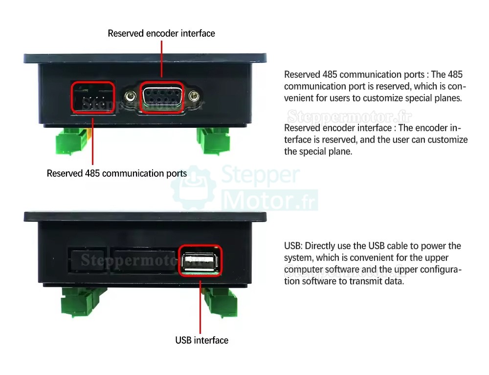 Controleur cnc 3 axes / 4 axes DDCS V3.1 3 commande num&eacute;rique &eacute;lectronique autonome